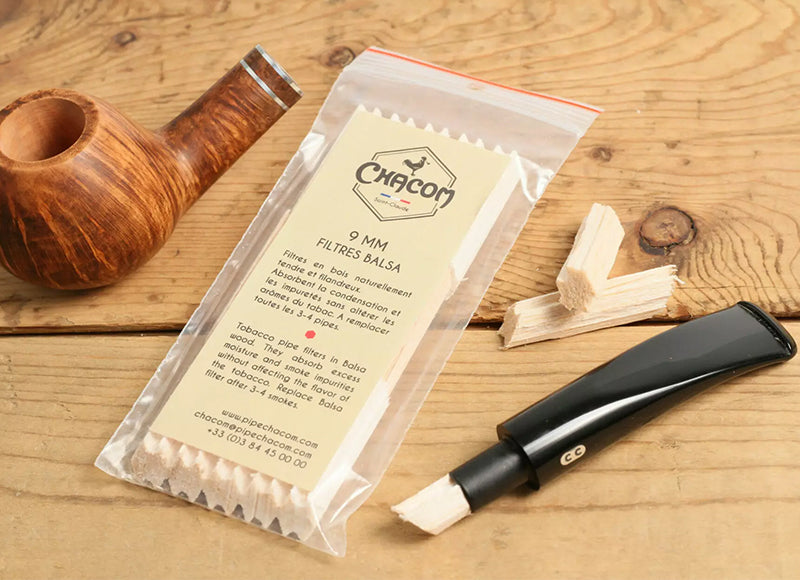 Filtros de balsa Chacom 9mm (15 uds)