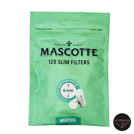 Filtros Mascotte Slim Mentol