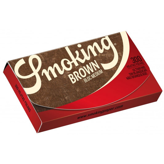 Papel Smoking Brown 300 Hojas